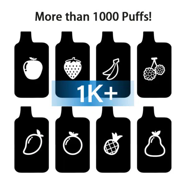 1000+ Puffs Mystery Disposable Vape